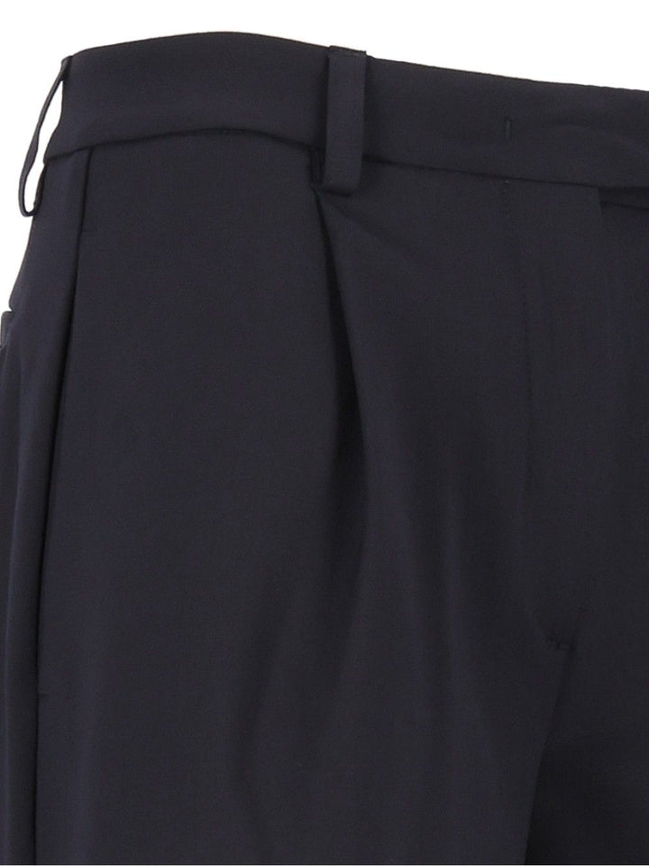 Thelatest E-Deva 3118 W0206 Misto Lana Trousers - Blue | 3d5060408285c8aab1260aa24e9dba47eada7264