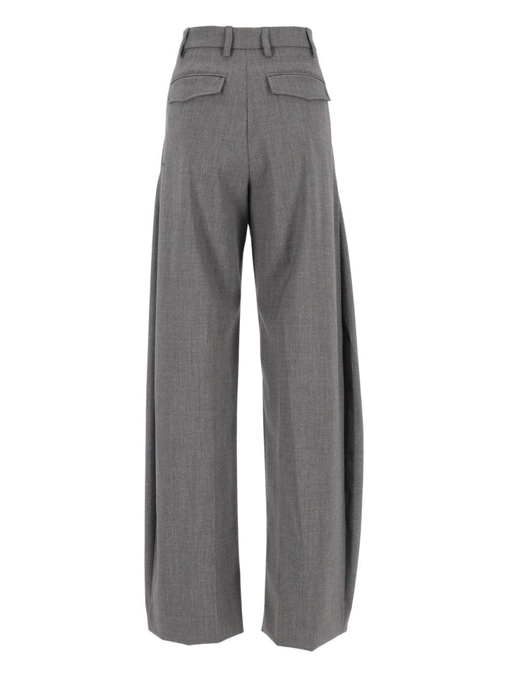 Thelatest E-Billie 3111 W0206 Misto Lana Trousers - Grey | d512949b328627968446be3336d254eddb4ca282