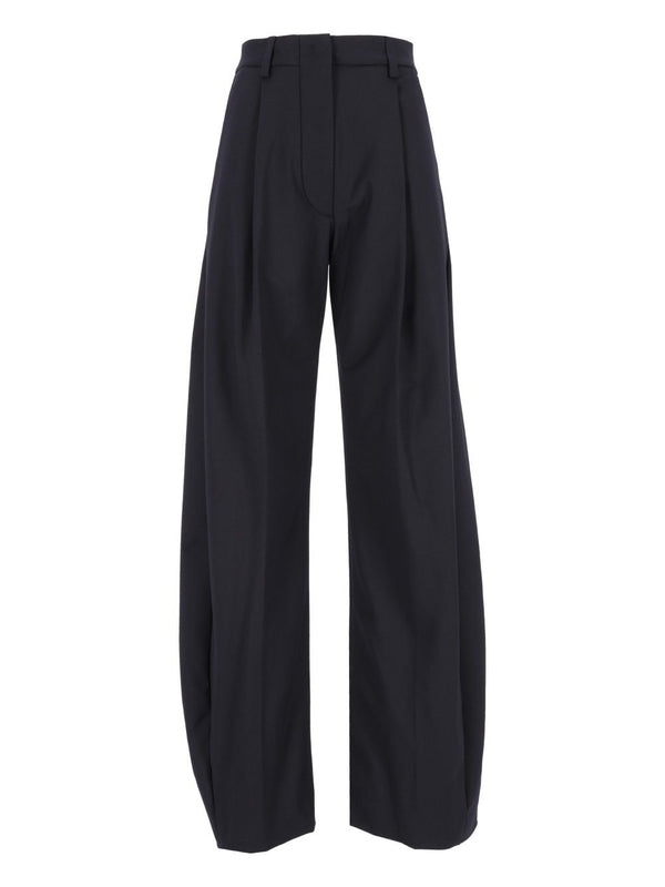 E-Billie 3111 W0206 Misto Lana Trousers Blue