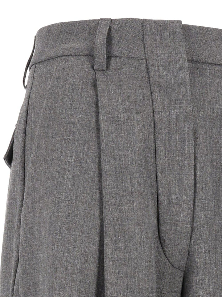 Thelatest E-Billie 3111 W0206 Misto Lana Trousers - Grey | d9d91bbf2afd6c2d556d4af16b5b95d87c78d4f8