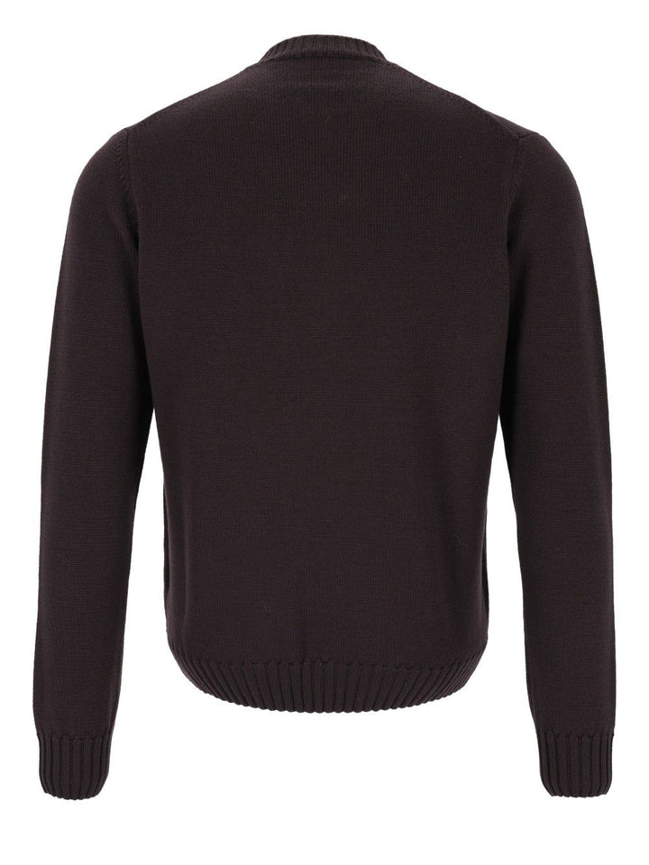 Al Duca D'Aosta Turtleneck Jumper Knitwear - Brown | a315d5706ae229109eda36aa6c24be4b24506fa3