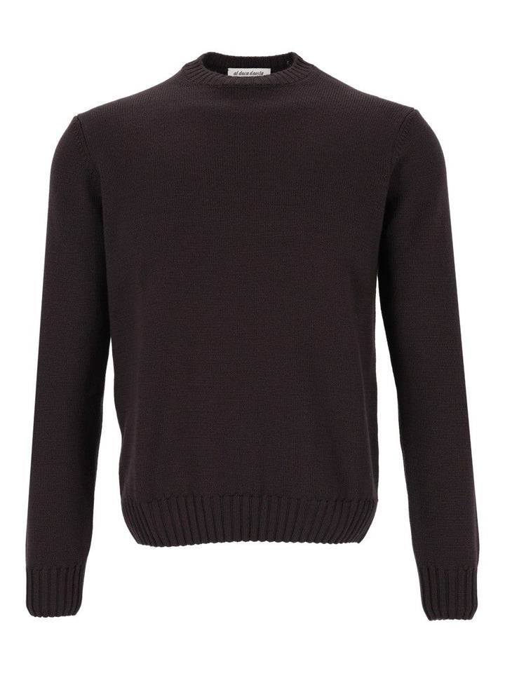 Al Duca D'Aosta Turtleneck Jumper Knitwear - Brown | 8558acc351e90bcd47e0ab9dad029f208492ec07