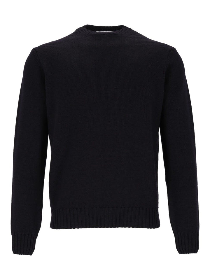 Al Duca D'Aosta Crewneck Jumper Knitwear - Blue | 3ab81b27c5e72d8401826af68873f57d80ae733c