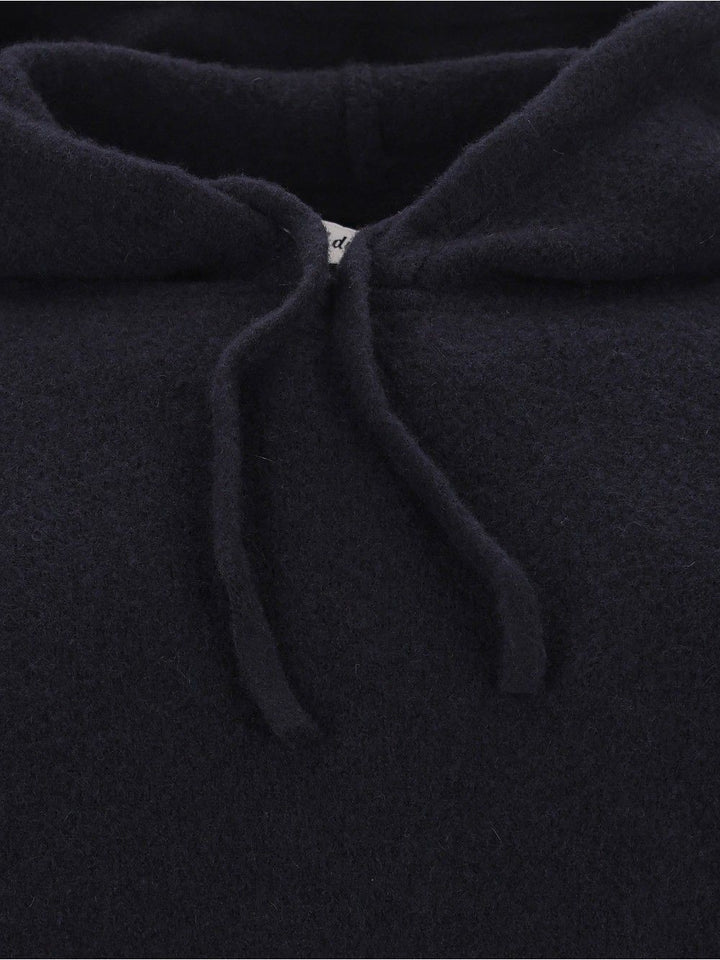 Al Duca D'Aosta Felpa Cappuccio 93 Lana 6 Pa 1 Elastan Knitwear - Blue | 2d1132ebed82d6f0951c76a00e7e24c6d2ac45b1