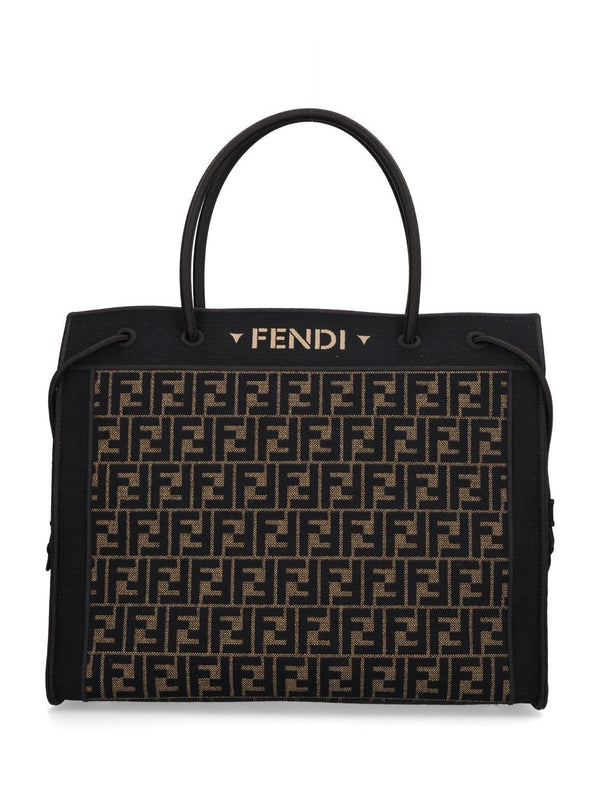 Fendi Magic Handbags Brown