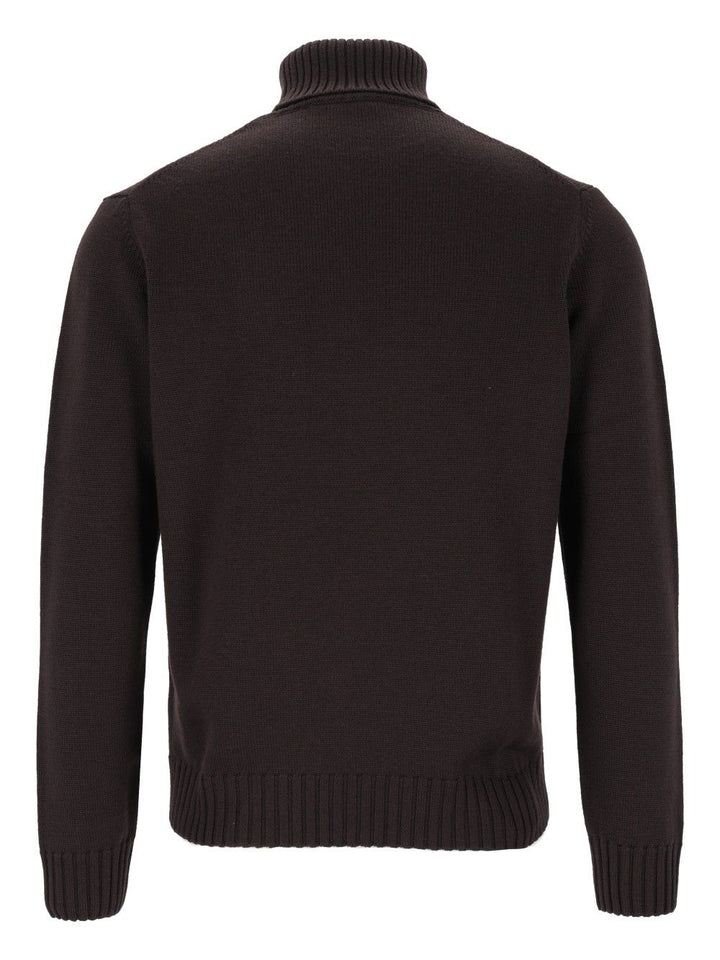 Al Duca D'Aosta Crewneck Jumper Knitwear - Brown | fff42b1562c7cd8be089054970d7dbe759001576