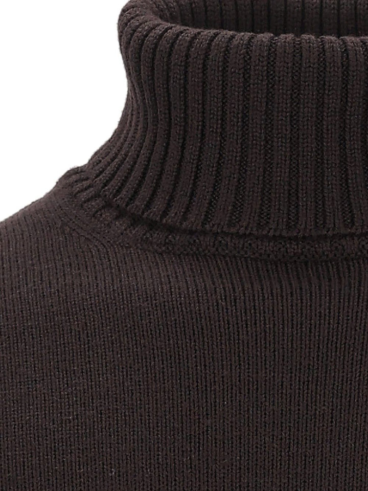 Al Duca D'Aosta Crewneck Jumper Knitwear - Brown | d63c8a5513daa9df9b10dd983e1f4a51db7841e7