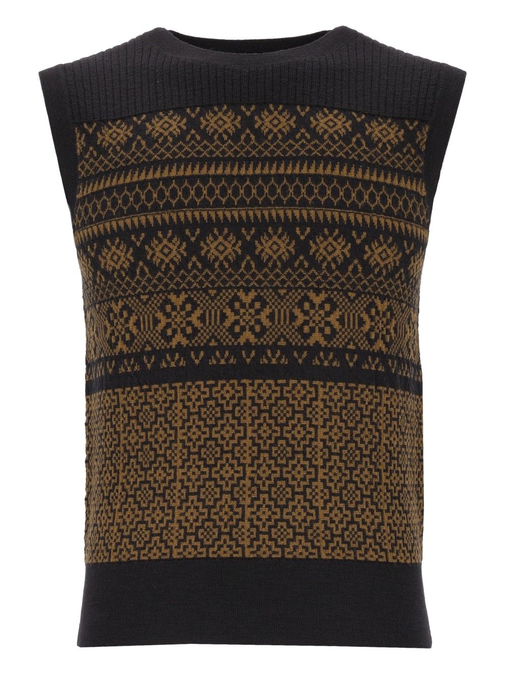 Dries Van Noten Mekele Knitted Vest Knitwear - Grey | e8d0a1b76a0dbac73c865b838bb40d91c49b7812
