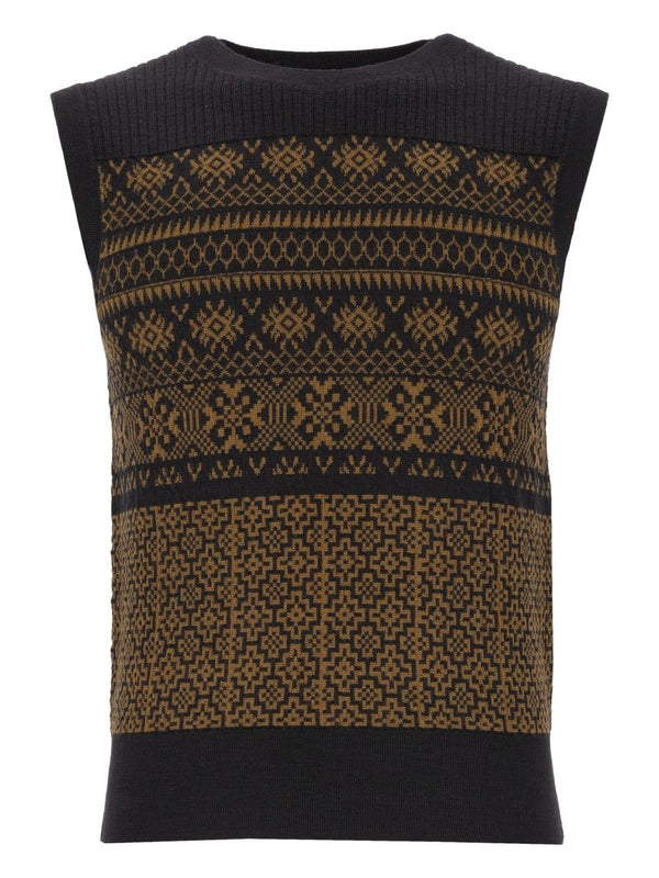 Mekele Knitted Vest Knitwear Grey