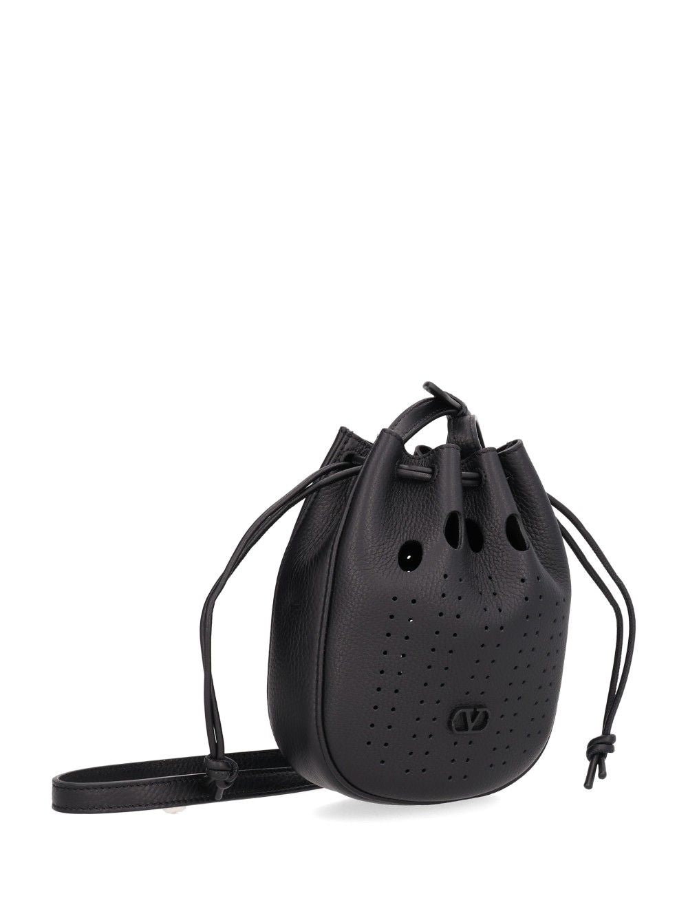 Valentino Garavani Medium Bucket Bag Handbags - Black | 40f42db314b0cb5b84c52549e263826e33af38e6