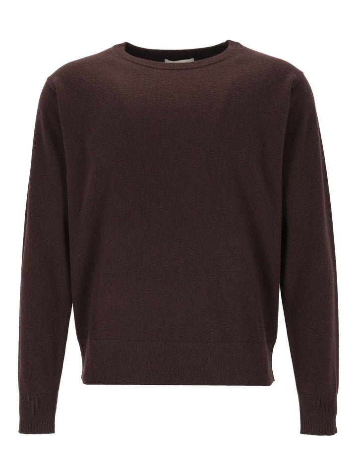 Dries Van Noten Muroli Creneck Sweater Knitwear - Brown | bd004a2eb273a2a478748717d09282aacc4c5e2a