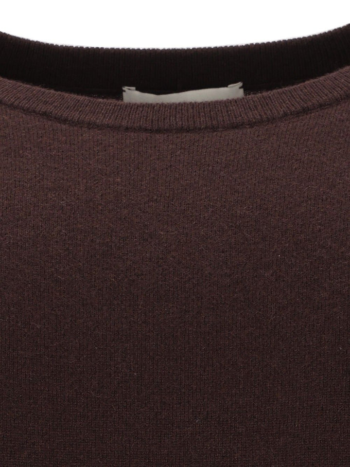 Dries Van Noten Muroli Creneck Sweater Knitwear - Brown | 5a0ee28accb154c9eb1020b9164c64180e7299bf