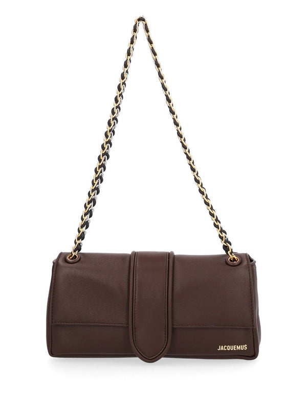 Bambino Chaine Shoulder Bags Brown
