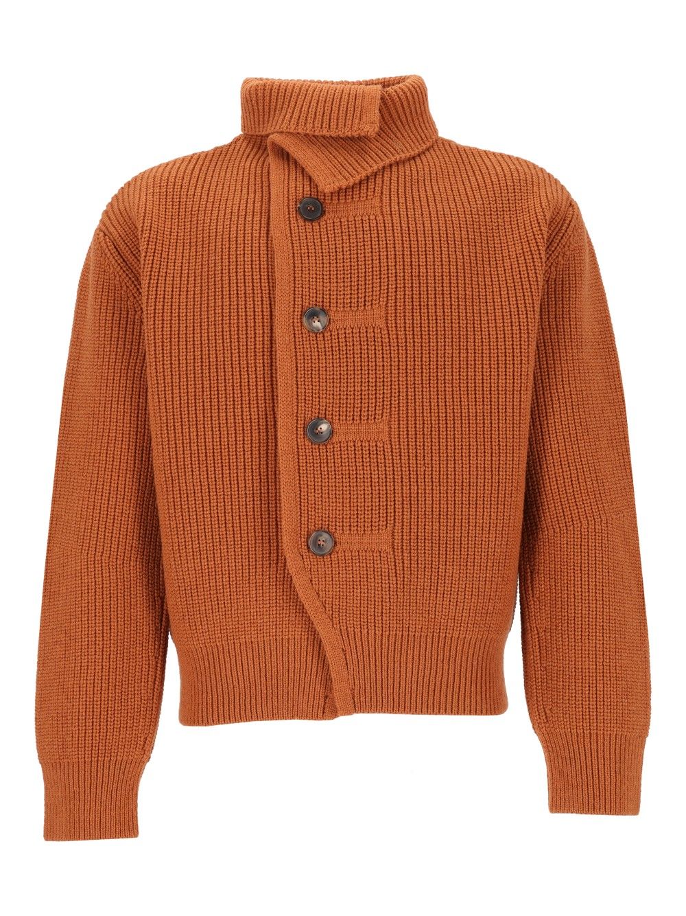 Dries Van Noten Marino Wool Cardigan Knitwear - Yellow | 029bfdf146066ad37282fb48732a40fcd5abfec4