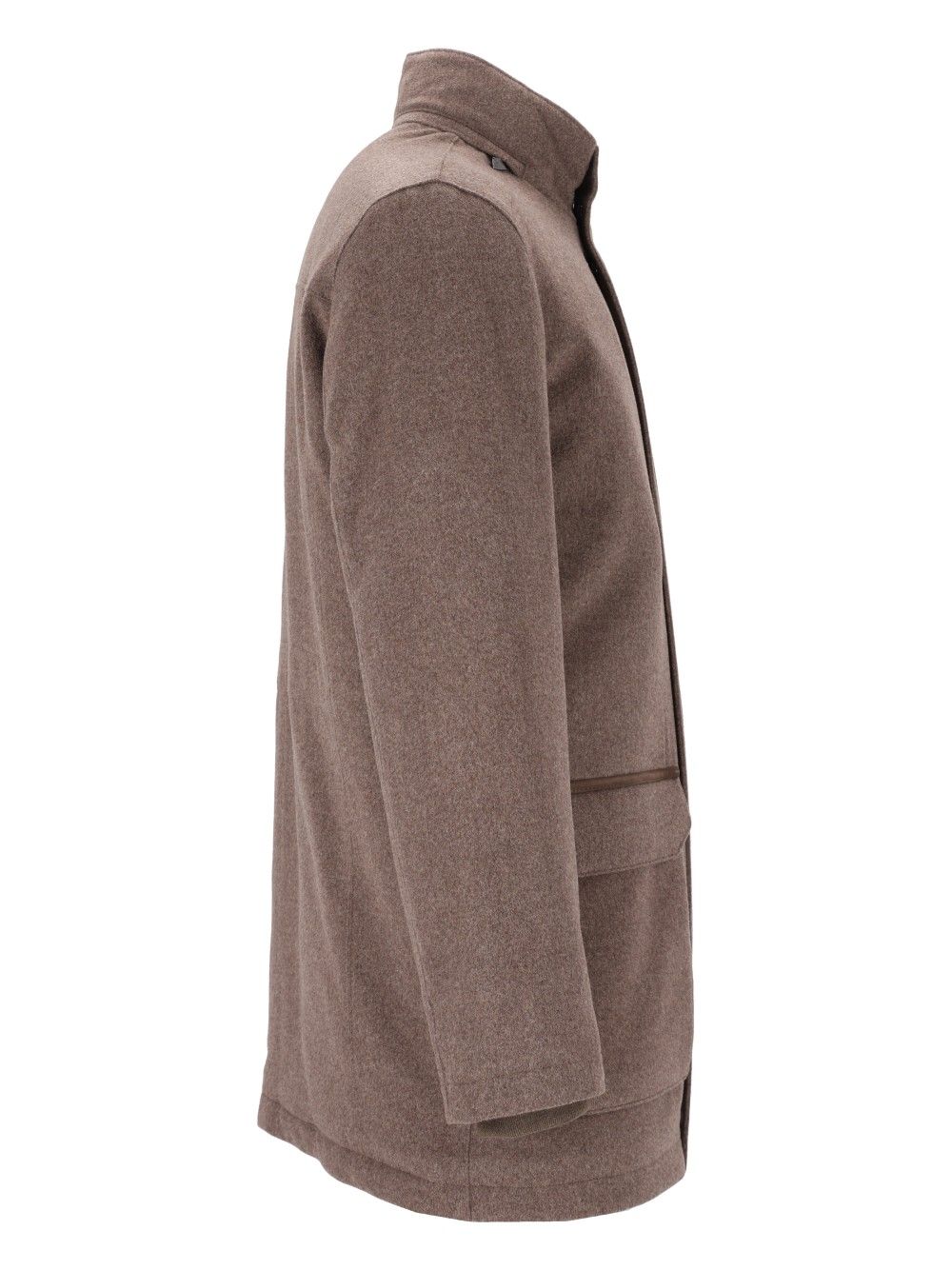 Corneliani Wool And Cashmere Pea Coat Jackets - Beige | 81959e04a5fae23cae0557a573389dec89ae2291