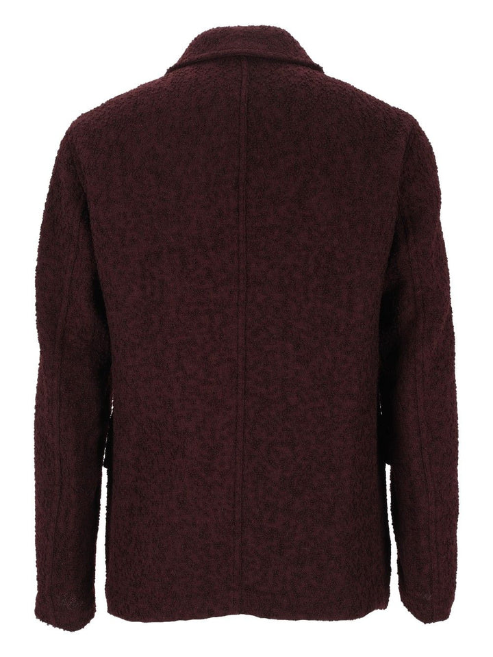 Dries Van Noten “Braxton” Jacket Jackets - Bordeaux | 7e3f613aae9017f68cfbccedb27f954c680361aa