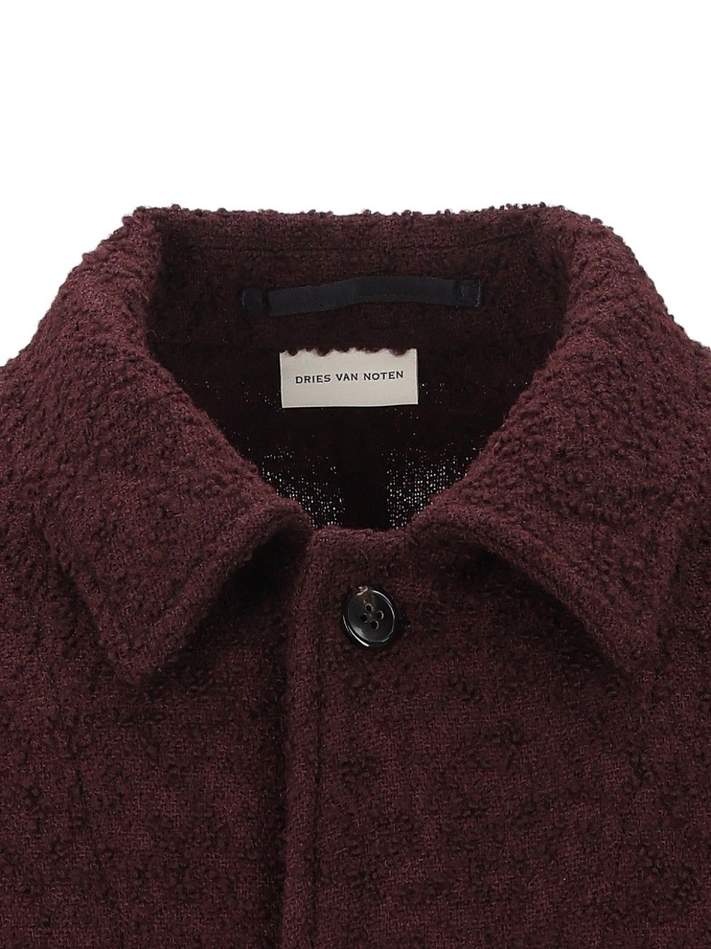 Dries Van Noten “Braxton” Jacket Jackets - Bordeaux | 5b99a5e4a8303df4aeb648acf9e92bb0c7901b14