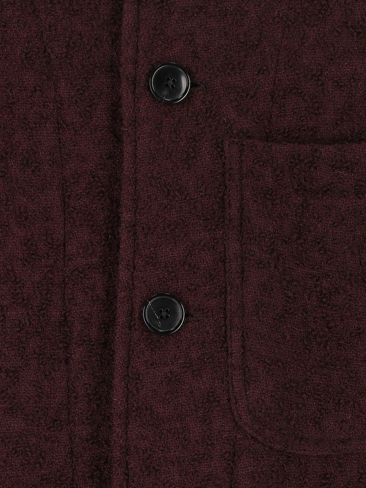 Dries Van Noten “Braxton” Jacket Jackets - Bordeaux | 1ae644df637b8f6d69a051689c8c0cedf39ecf47