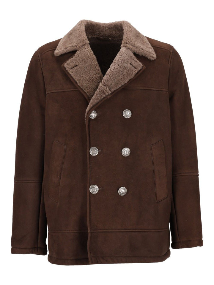 Al Duca D'Aosta Montone 100 Merinillo Coats - Brown | a96f670c01c407281d41fd88afada6122806862a