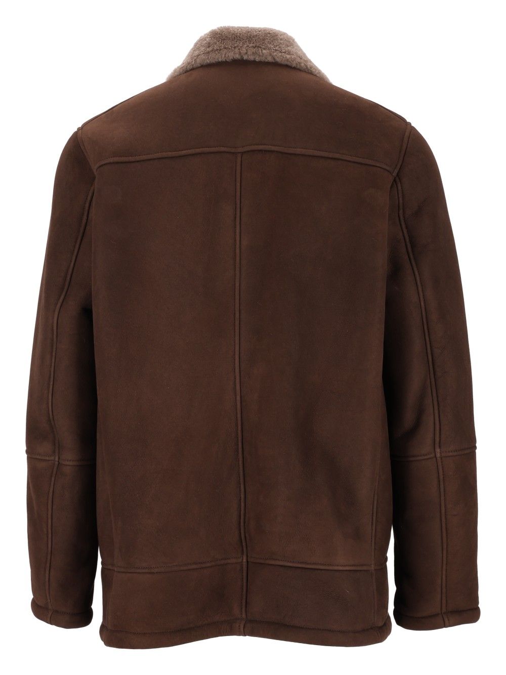 Al Duca D'Aosta Montone 100 Merinillo Coats - Brown | 7fe4f84857002ba3bdfce42e8cbe992257e3e634