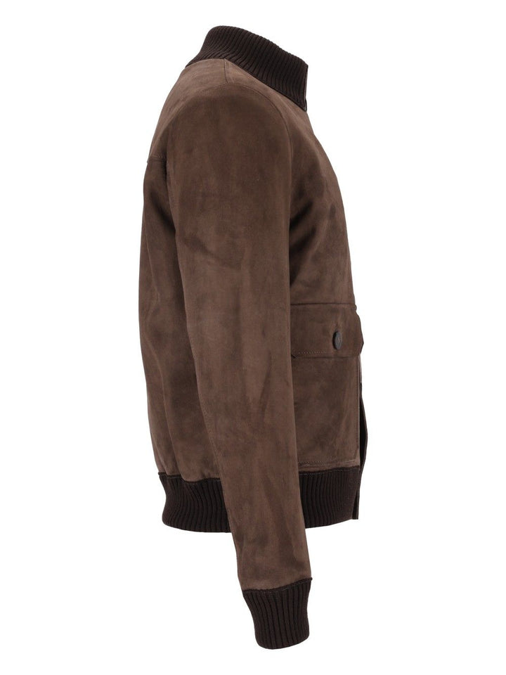 Al Duca D'Aosta Valstar Bottoni Con Interno Thermore 100 Leather Jackets - Brown | 3eb3e3f1ab6b84faa7ef1e91446fdcc7b394bbd9