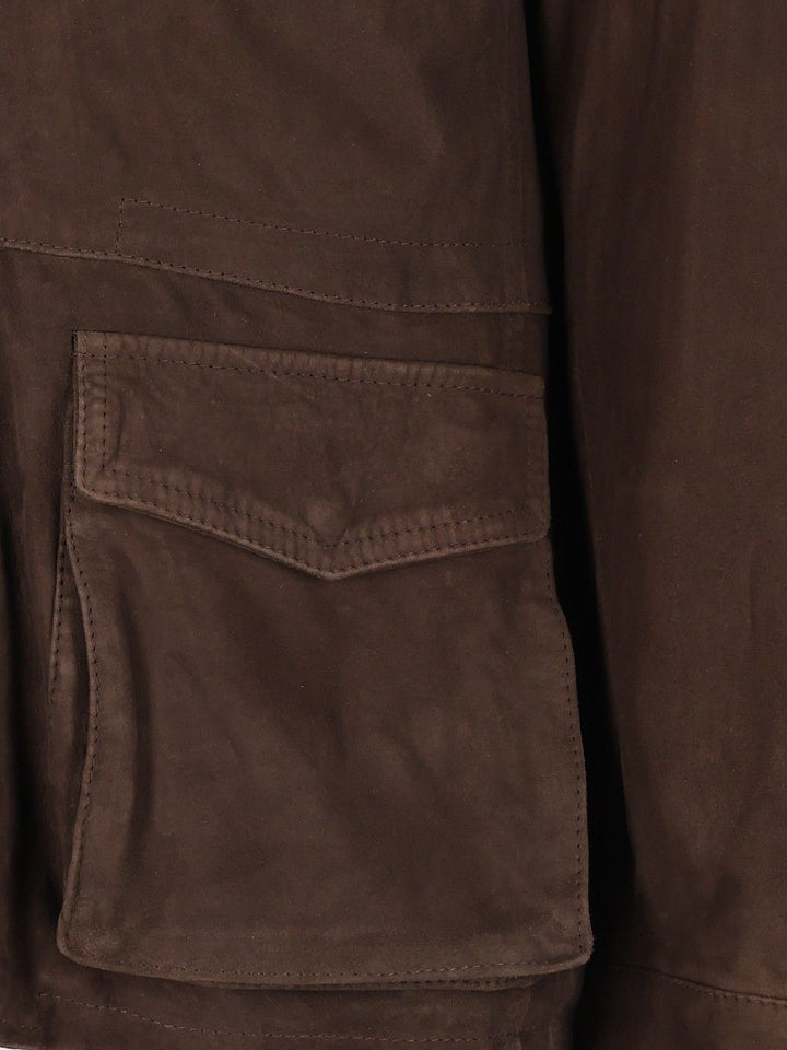 Al Duca D'Aosta Field Jkt 100 Suede Interno  100 Lana Jackets - Brown | 350a5f0fea3fe88b3b4b9a6e75aa09266a4332d1