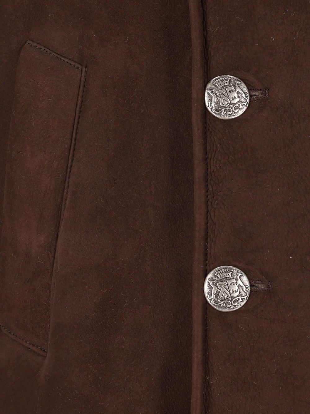 Al Duca D'Aosta Montone 100 Merinillo Coats - Brown | 812ef45f9fc05a2826b572c431d17c838124d479