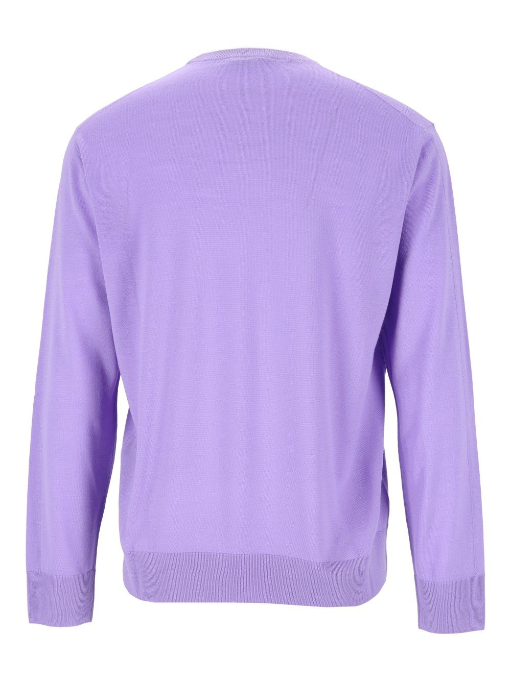 Tom Ford Ultrafine Merino Wool Ls Oversized Crewneck Knitwear - Violet | 0da652bb0b7357305ed4e213d761f7301d947ac1
