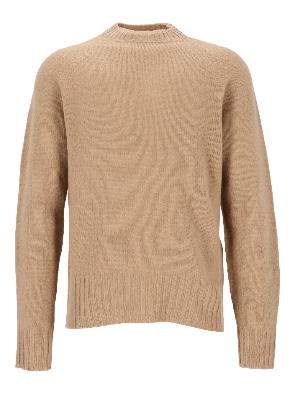 Tom Ford Seamless Brushed Cashmere Ls Crew Neck Knitwear - Beige | a3ac9c84654ff6a90434870e2628dd619265b2e6