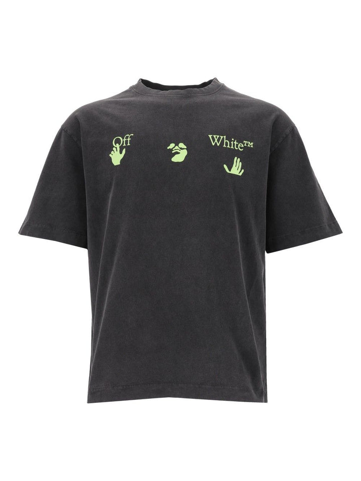 Off-White Bacco Arrow Skate T-Shirt - Black | 399a3ee5314d42730d3c4a78d4789101fc61800f