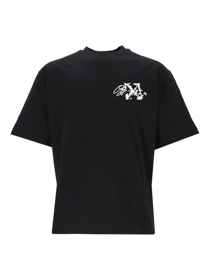 Off-White Stroke 2 Arrow Skate S/S Tee T-Shirt - Black | d2b5a4435f28f8fe67f739410dff5742c6d139aa