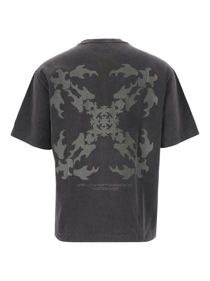 Off-White Rugs Arrow Skate S/S Tee T-Shirt - Black | b59e7b0c1feb9f27edfca548aa8afd0a7a44ffd1