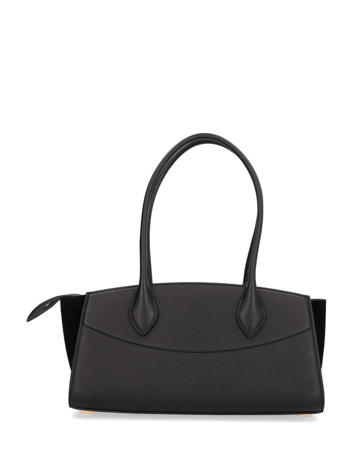 Ferragamo East West Shoulder Bags - Black | 6e1b9bcbce03d6c03a063d7ca4e979f1332910a5