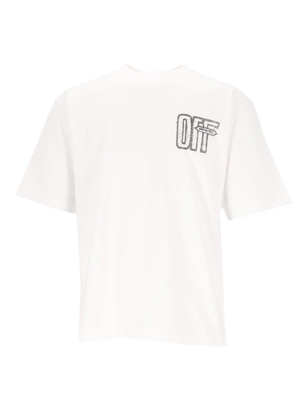Motion Arrow Skate S/S Tee T-Shirt White