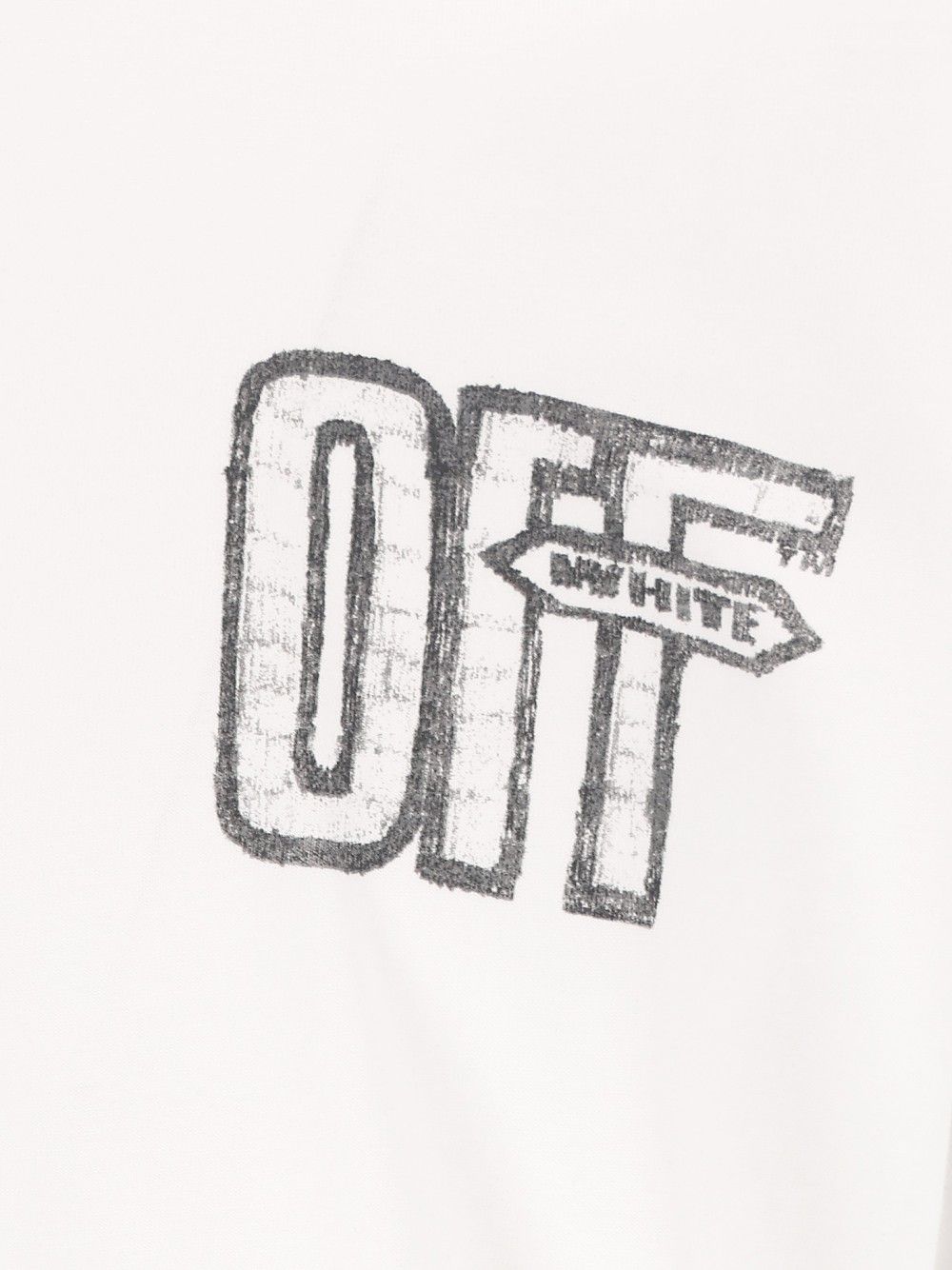 Off-White Motion Arrow Skate S/S Tee T-Shirt - White | 68ef908de6048f9716b2f1f11baf86069e199f6f