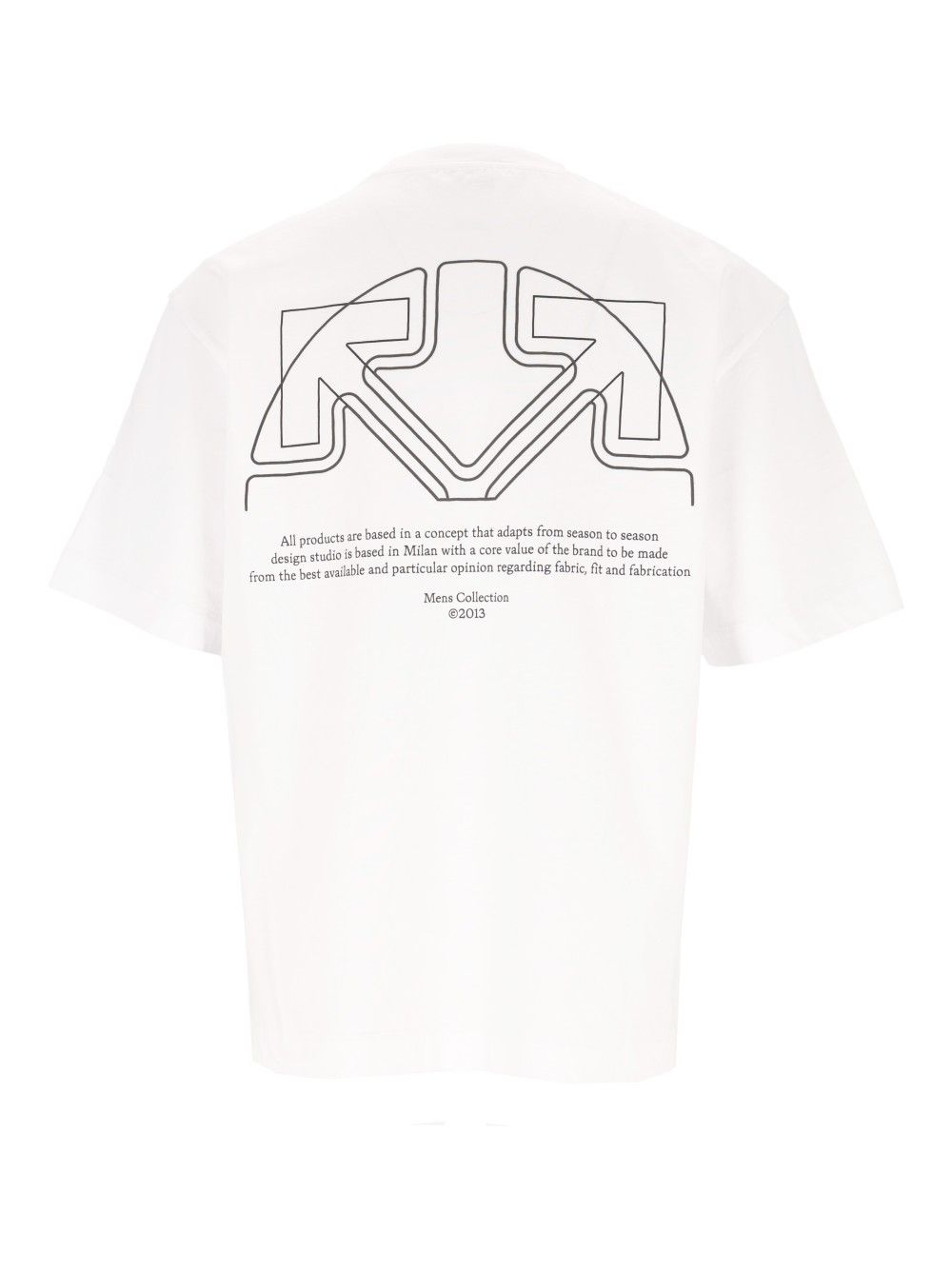Off-White Skate  Half Arrow T-Shirt - White | 8a391d4e6e41fc64cd97a360a9f445fc99f19303