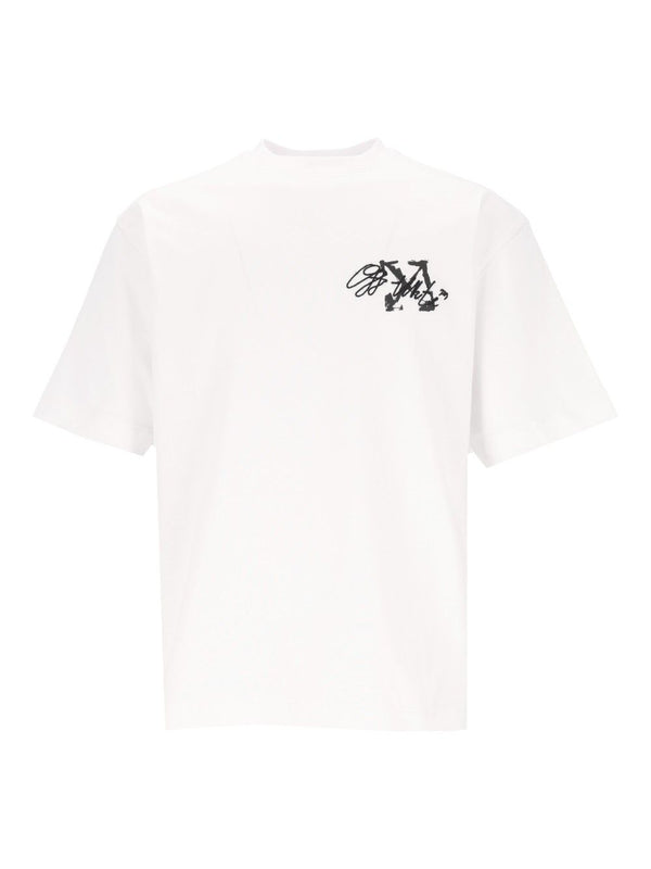Stroke 2 Arrow Skate S/S Tee T-Shirt White