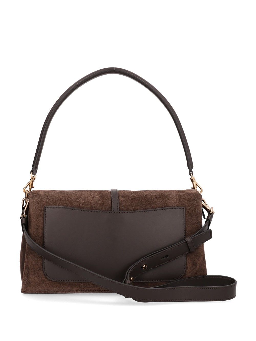Tod'S Small “Flap T Timeless” Bag In Suede Handbags - White | 49da5c566b04cc2ff68c1788f10603fc7c90fe2c