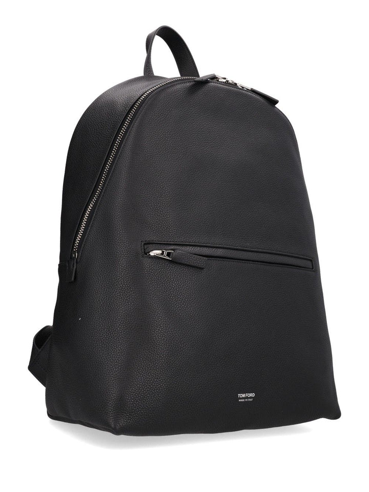 Tom Ford Grain Leather Backpack Backpacks & Travels - Black | eb106f924fb0a6dac5f5eef480a6a8b4ca9ca80e