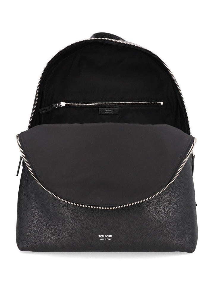 Tom Ford Grain Leather Backpack Backpacks & Travels - Black | 84733d725c0b607d576fd76741e382db7a8287a3