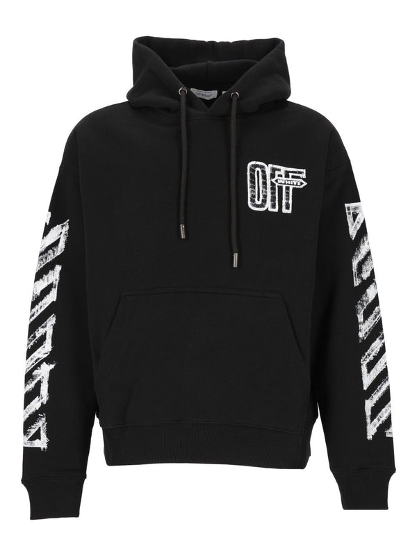 Motion Arrow Skate Hoodie Sweatshirts Black