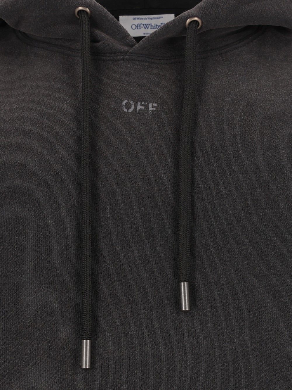 Off-White Swimming Face Skate Hoodie Sweatshirts - Black | 06c8e87c5e3d831b87aee311b9d2342ceacec3d1
