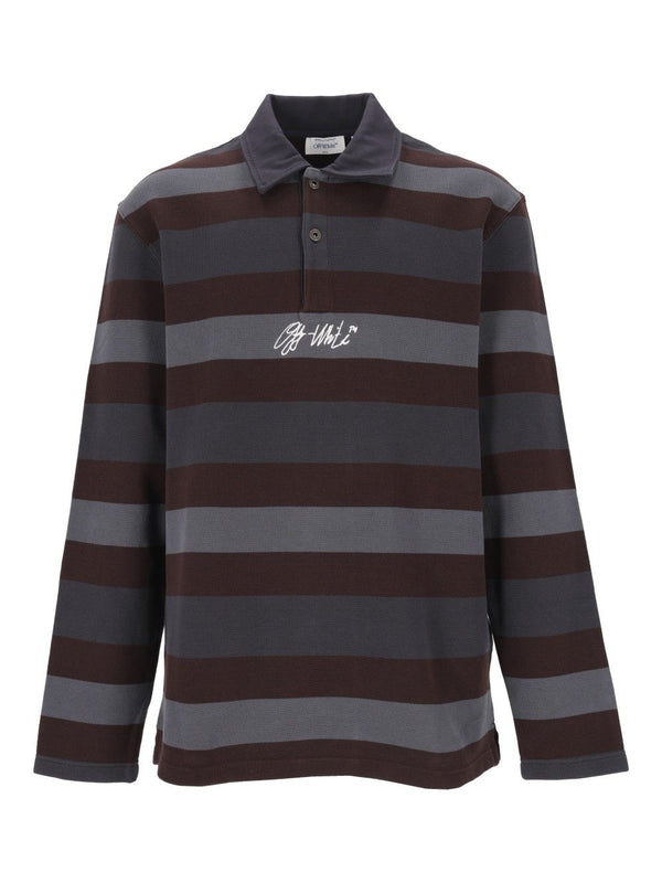 Stroke Ow Relax L/S Polo Multicolor