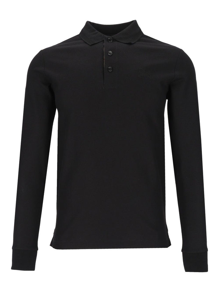 Burberry Eddie Ekd Ls Polo shirt - Black | e31db904338785e5fcf970b39c6244eae9ff2c9c