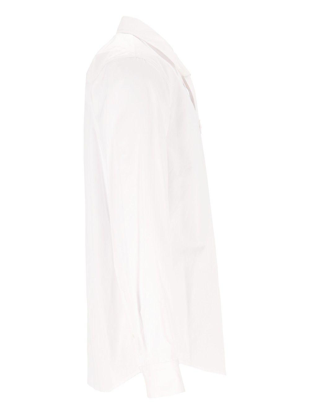 Dries Van Noten Poplin Shirt With Tie Shirts - White | e4125a38260f9b66d33d3afd8530549e7cb5f8cc