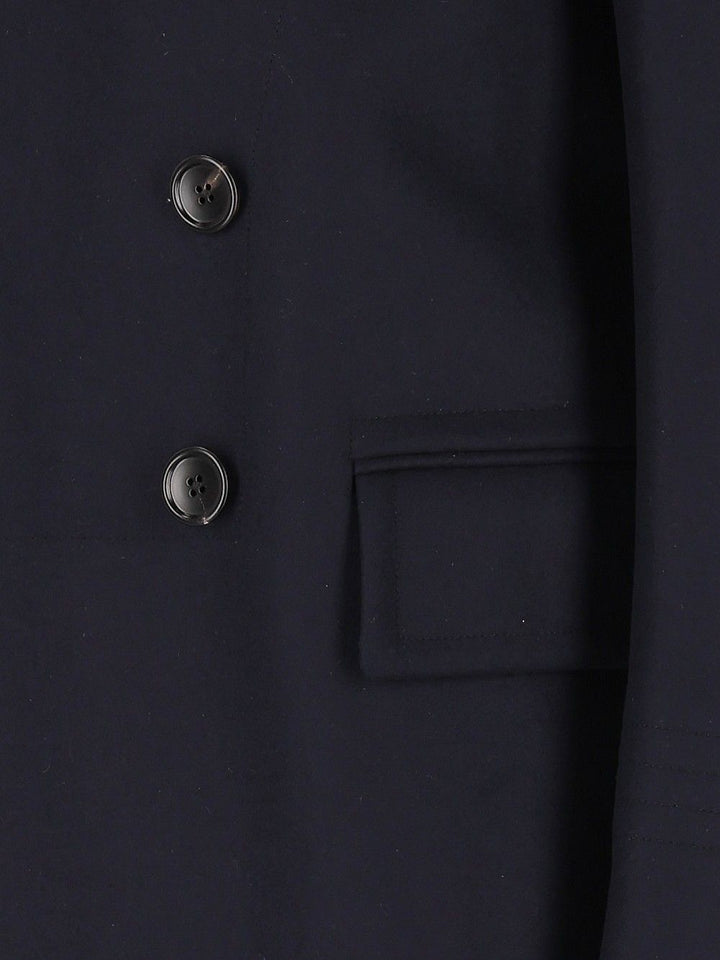 Tom Ford Double-Breasted Coat Coats - Blue | dc088f76ca3f5c590c0bb91e90709f0b6543b5a2