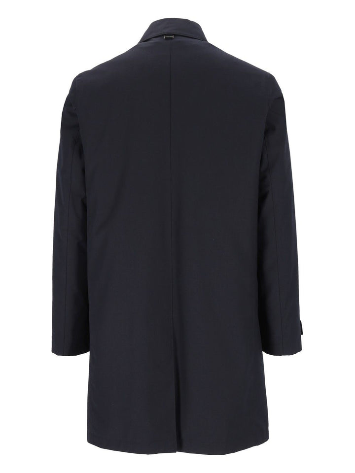 Corneliani Waterproof Car Coat Coats - Blue | 869df1be076ff89587de0c3f6a19203004aab25f