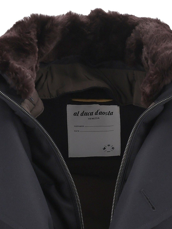 Al Duca D'Aosta Giaccone D.Petto Con Davantino  Collo Lapin  Kevlar 55pl 45 Lana Jackets - Blue | 708e43d8b548514407fe775ddbd2b3b34200d245