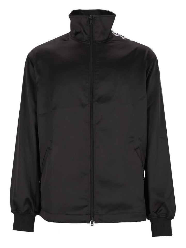 Adidas Y-3 Grd 3s Satin Track Jacket Black Sweatshirts - Black | 956e2fa3ecb2f577e3669b2e3c4cbefd4e45853a