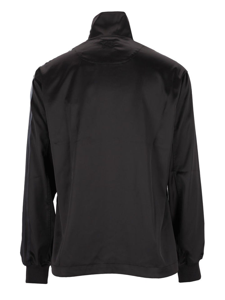 Adidas Y-3 Grd 3s Satin Track Jacket Black Sweatshirts - Black | 6b964f02096aab61fa466dc112dd455a33993d5c